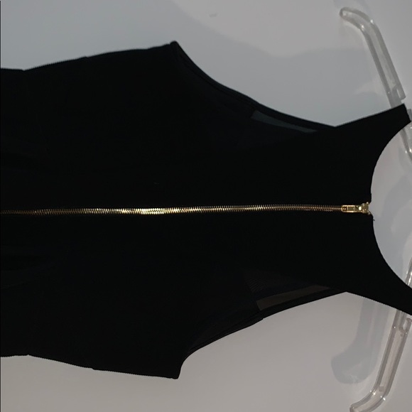 Black, Sheer Cocktail Dress - Picture 5 of 5